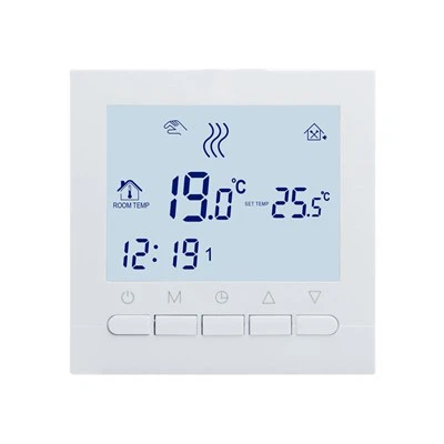 Bộ điều nhiệt phòng treo tường kỹ thuật số cho nồi hơi có nguồn pin BOT313W